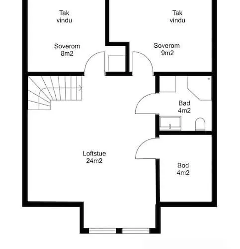 Lägenhet I - 4 Soverom, 2 Stuer Og 2 Bad Oppdal